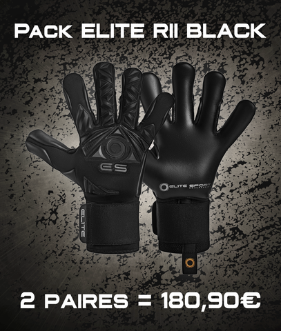Pack 2 Paires Elite R II NOIR