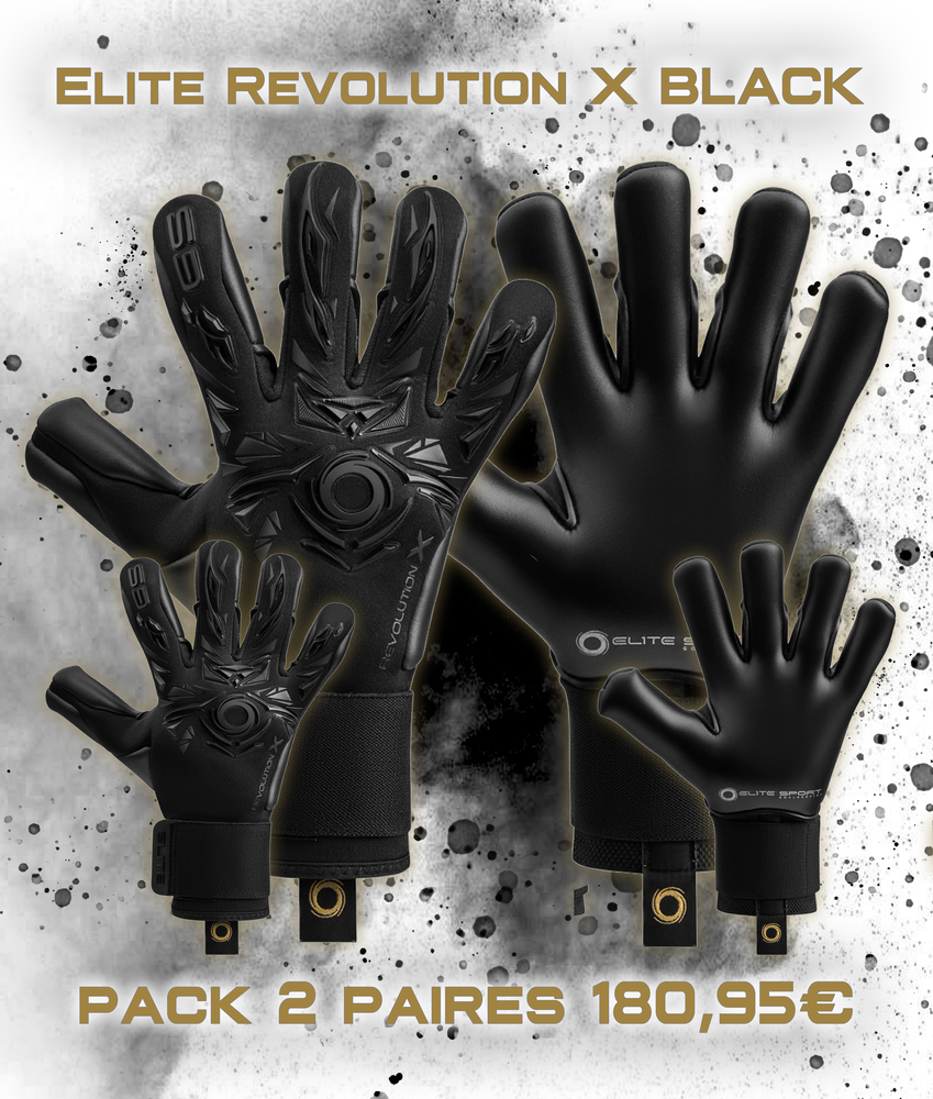Pack 2 Paires Elite RX NOIR