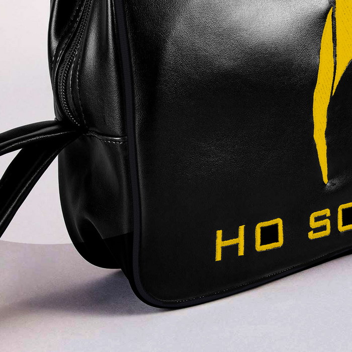 Sacoche Noir Logo Or